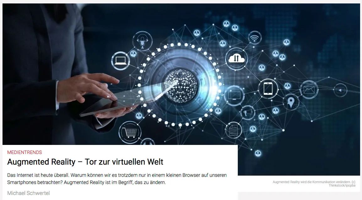 Augmented Reality – Tür zur virtuellen Welt