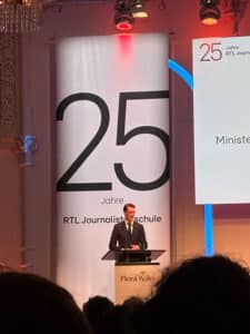 RTL Journalistenschule Festakt Hendrik Wüst