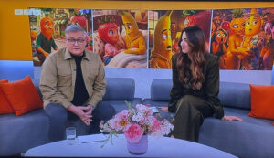 RTL Punkt 12 Sendung über virale KI TikTok Früchte mit Beitrag von Prof. Michael Schwertel