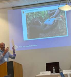 Prof. Michael Schwertel hält Vortrag über Slopaganda bei der KAS-Konferenz Media and Academia in Tirana