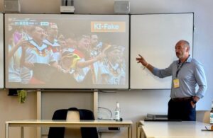 Prof. Schwertel Vortrag beim bfuture festival in Bonn