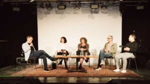 Podium: KI in der Film- und Musikwirtschaft Tirol Foto: Dzenana Imamovi